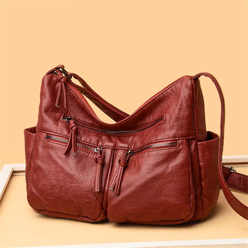Spacious Multi-Pocket Hand Bag
