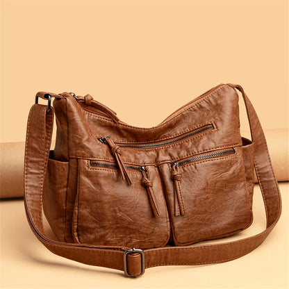 Spacious Multi-Pocket Hand Bag