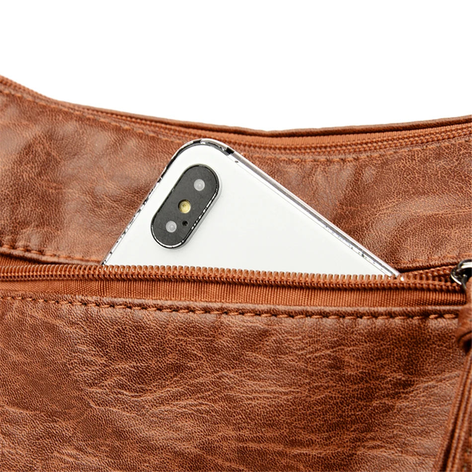 Spacious Multi-Pocket Hand Bag