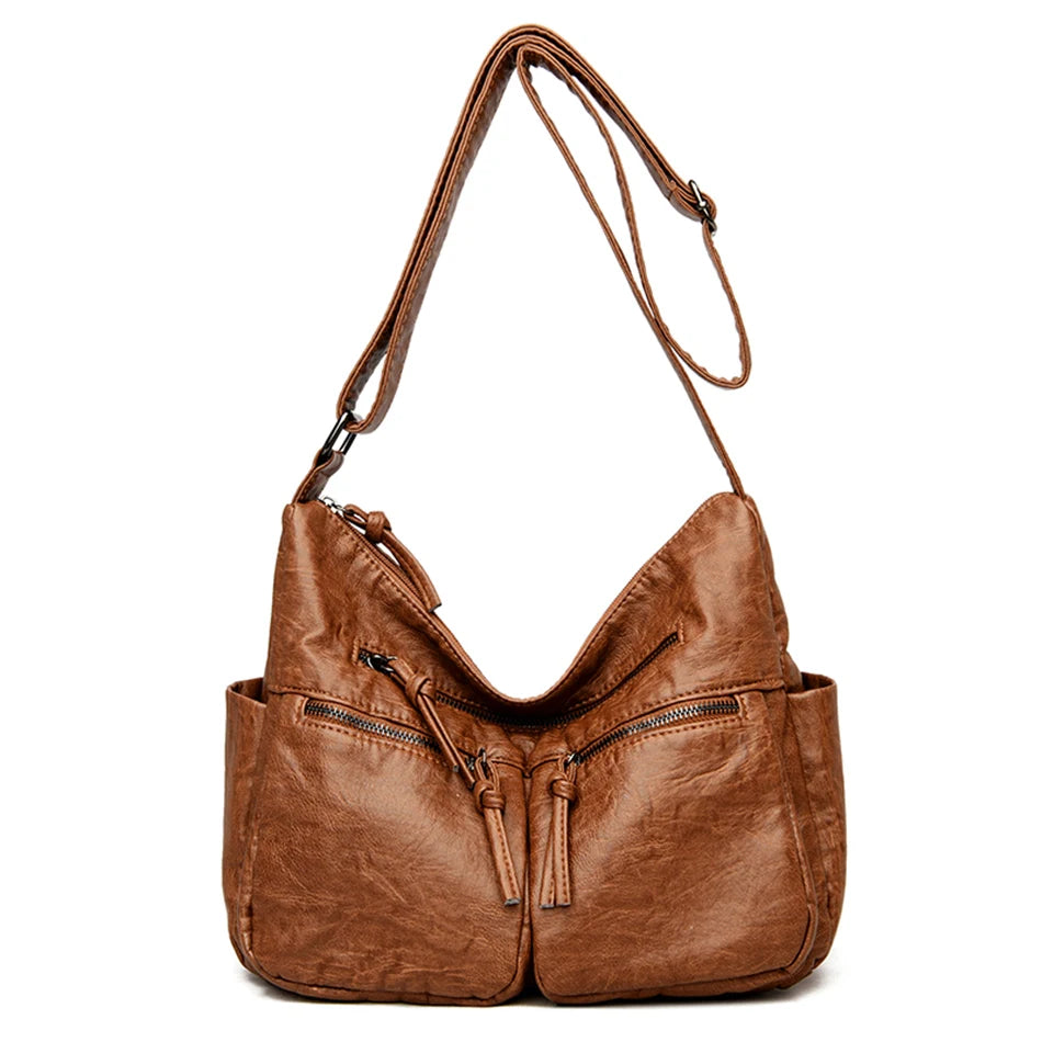 Spacious Multi-Pocket Hand Bag