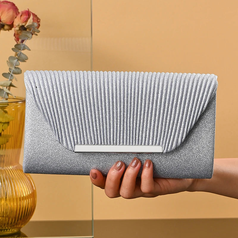 Crystal Clutch Hand Bag