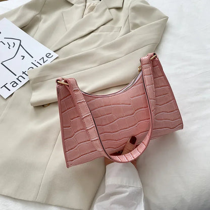 CrocTote Baguette Hand Bag