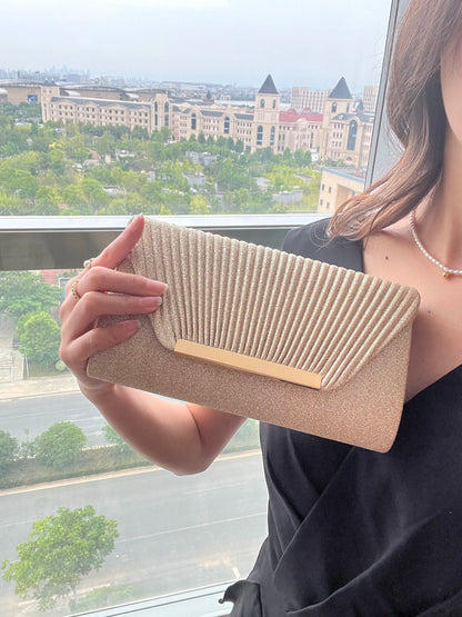 Crystal Clutch Hand Bag