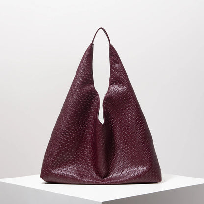 Woven Chic Slouch Hand Bag