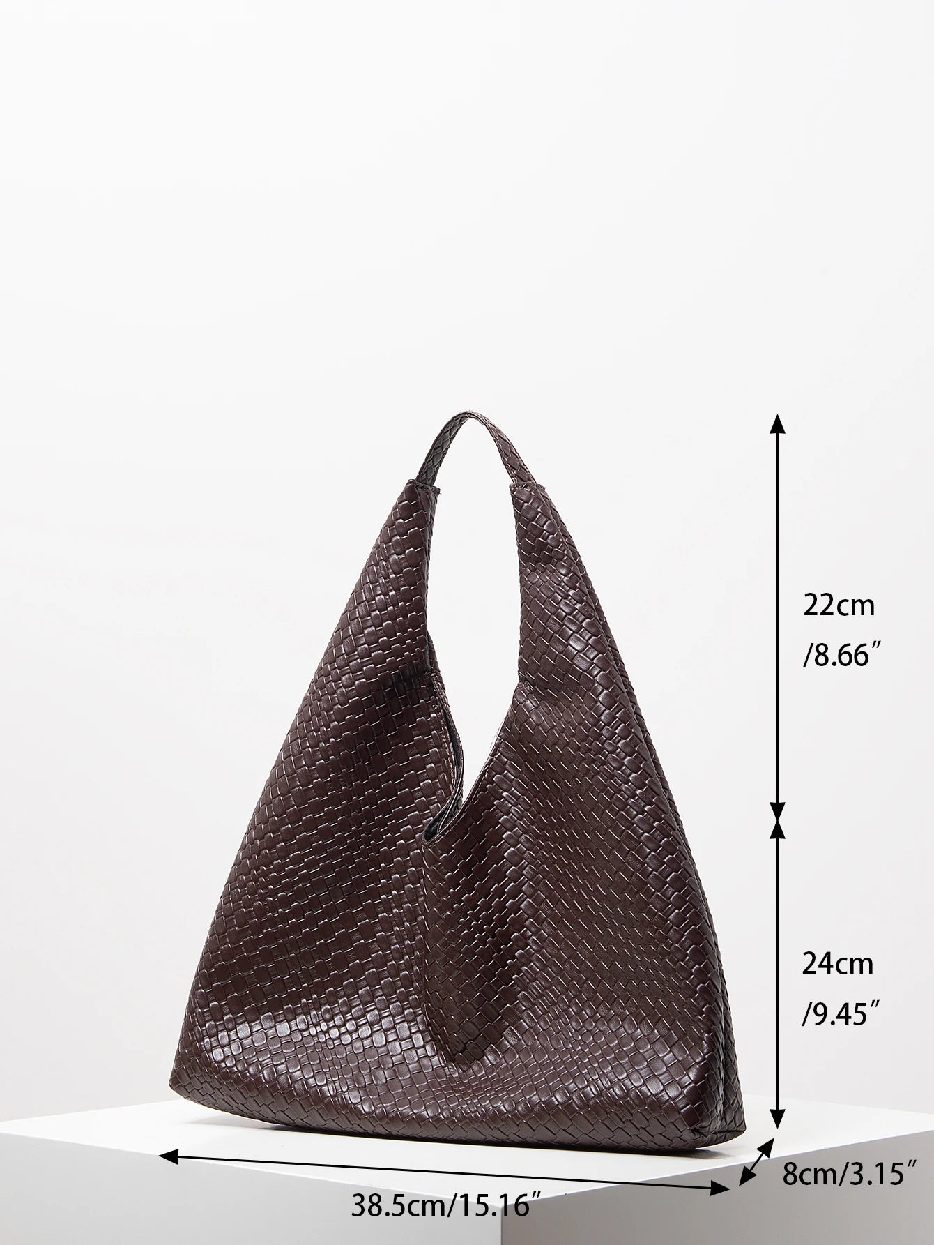 Woven Chic Slouch Hand Bag