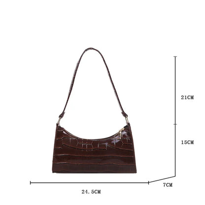 CrocTote Baguette Hand Bag