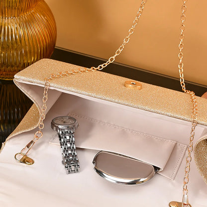 Crystal Clutch Hand Bag