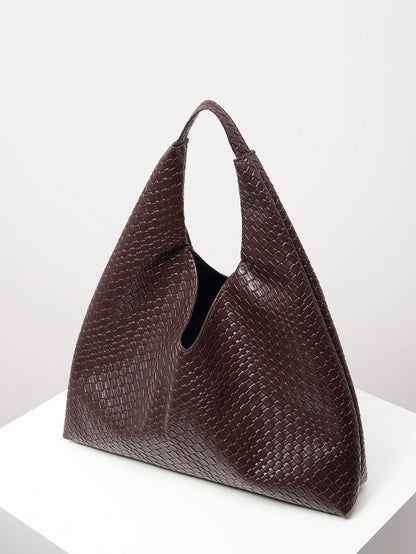 Woven Chic Slouch Hand Bag