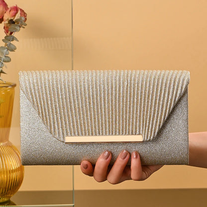 Crystal Clutch Hand Bag