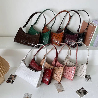 CrocTote Baguette Hand Bag