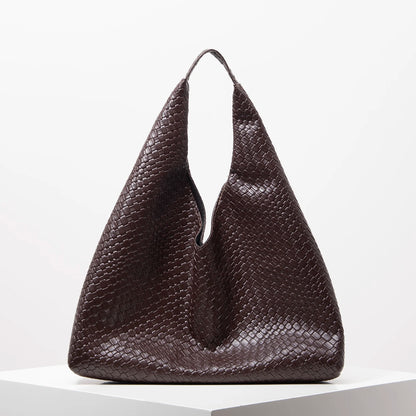 Woven Chic Slouch Hand Bag