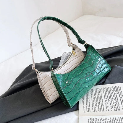 CrocTote Baguette Hand Bag