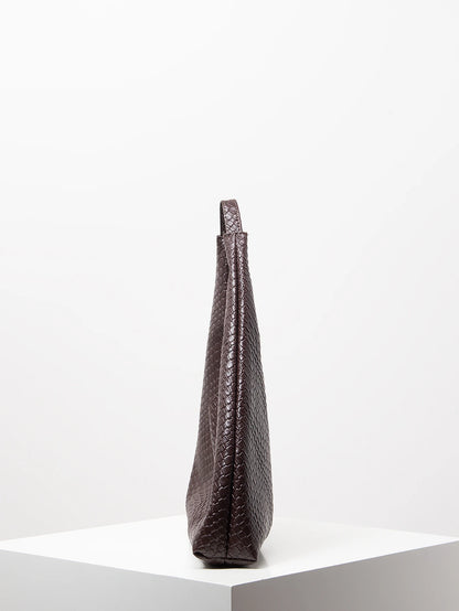 Woven Chic Slouch Hand Bag